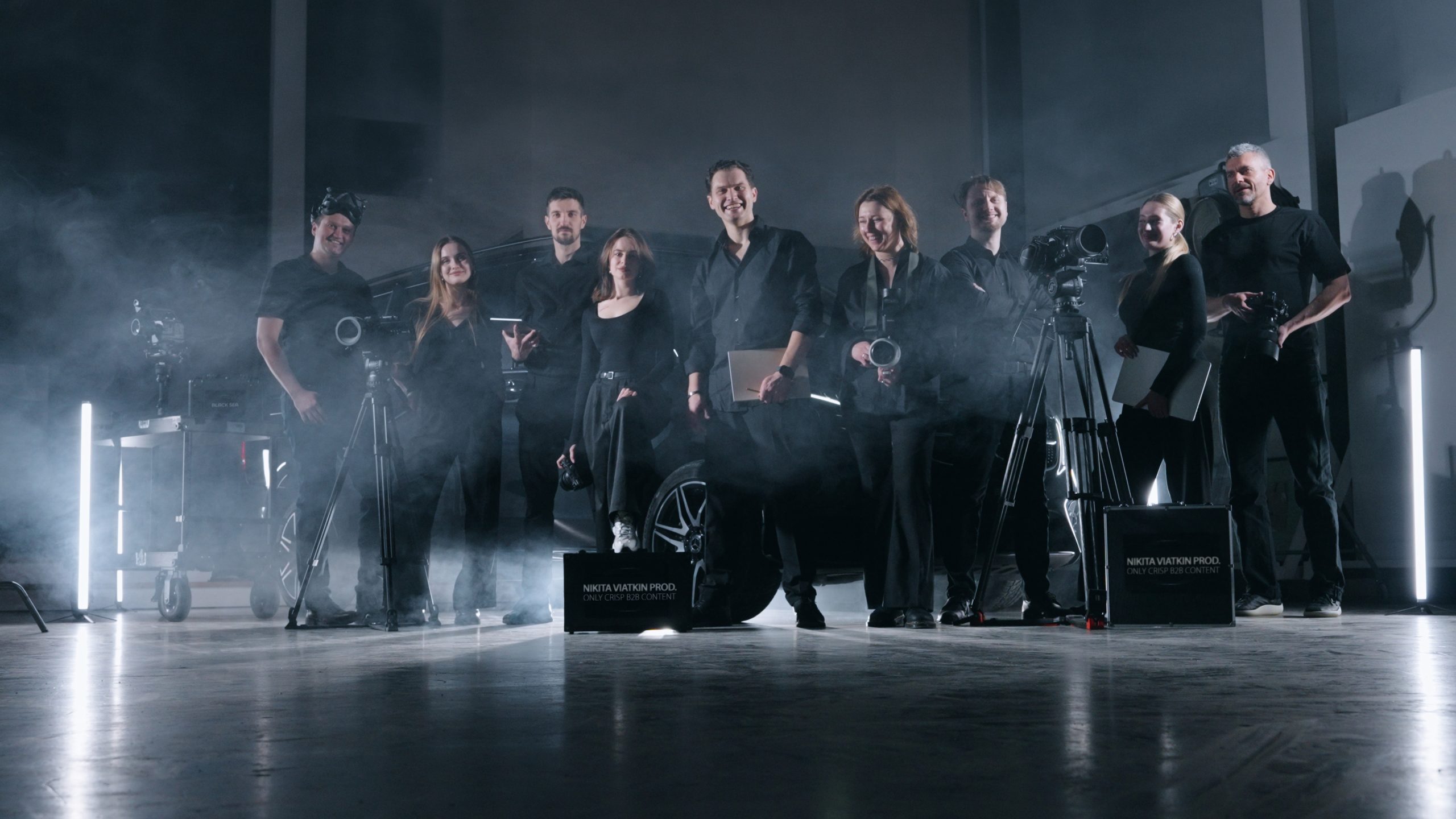 Das Team von Viatkin Productions in München